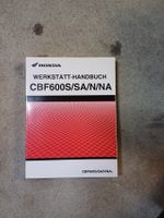 Werkstatthandbuch Honda CBF600