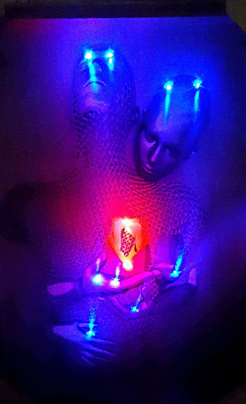 Foto & Immagini: Liebe Herz Grau - 3D LED Kunst Bild – Nuovo e nell'imballaggio originale da Kilchberg ZH venduto da ruedi34 2