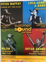 Konzert Plakat Summer Sound 2012