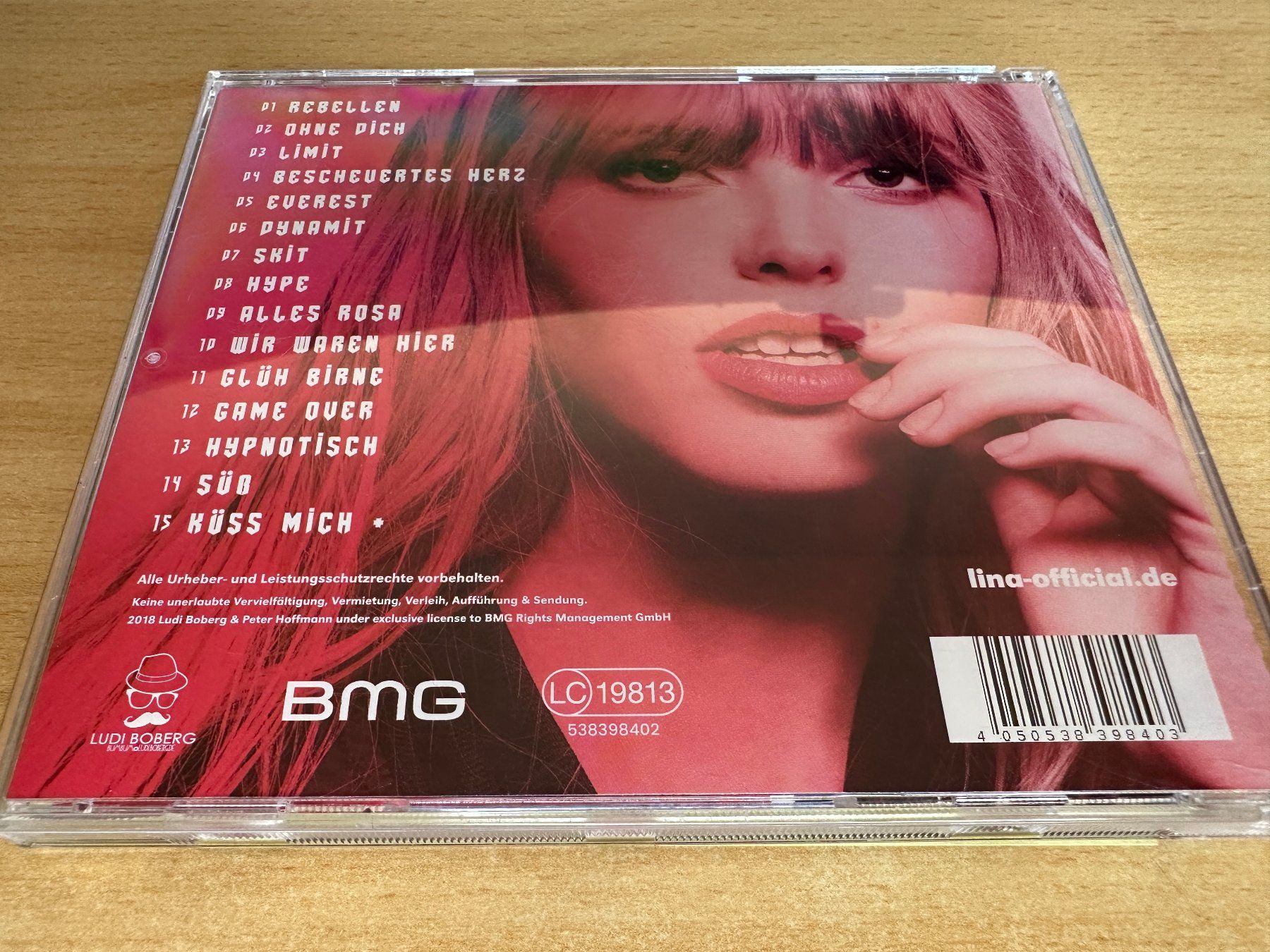 CD: Lina – R3bellin – Usato da Rikon im Tösstal venduto da Alpenmutz 1