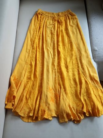 NEU Romantischer Maxirock Stickereien Hippie zu Odd Molly