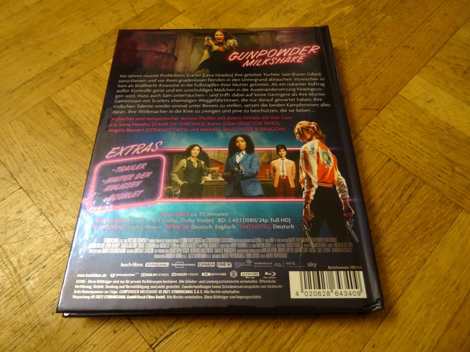 Tous les DVDs: Blu-ray MEDIABOOK Gunpowder Milkshake – D'occasion à Olten par Disc-Verkauf 3