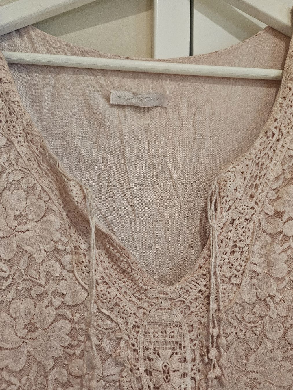 Vestiti: romantisches Kleid rosa mit Spitze 40/42/44 – Usato da Allschwil venduto da na.wi.90 1