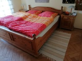 Schlafzimmer skandinavisch komplett Kiefer gelaugt geölt