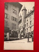 Genève - Le Perron et la Tour de Tavel