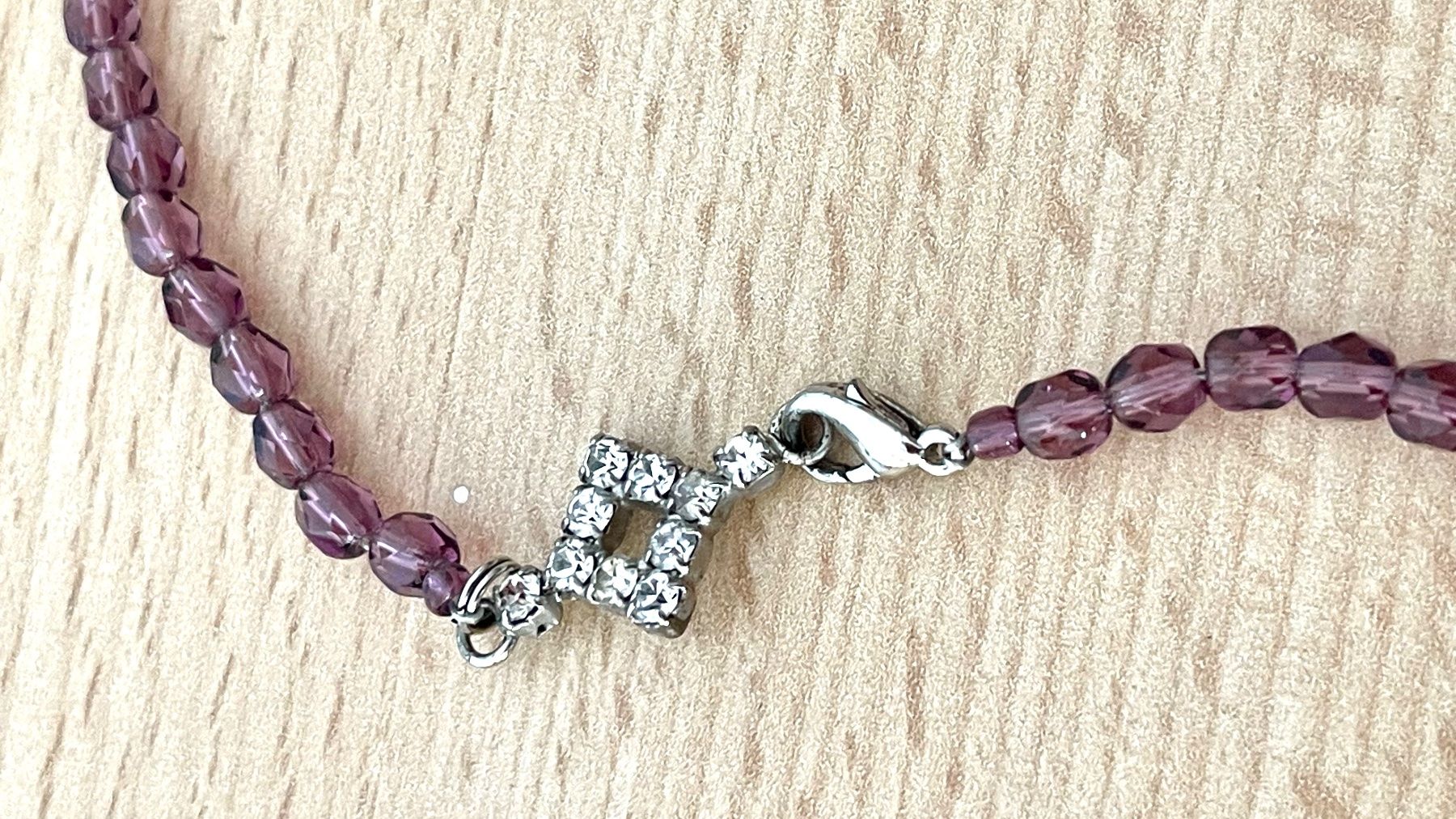 Amor Ketten: Halskette Perlen Amethyst 0,5x42cm Kette – Neu (gemäss Beschreibung) aus Kölliken von Prscoo 5