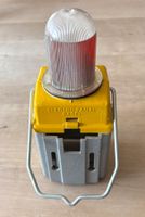 Baustellenlampe, gelb, ELEKTRO FANAL BASEL, antik