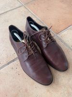 Chaussures Bocage en cuir couleur aubergine T37