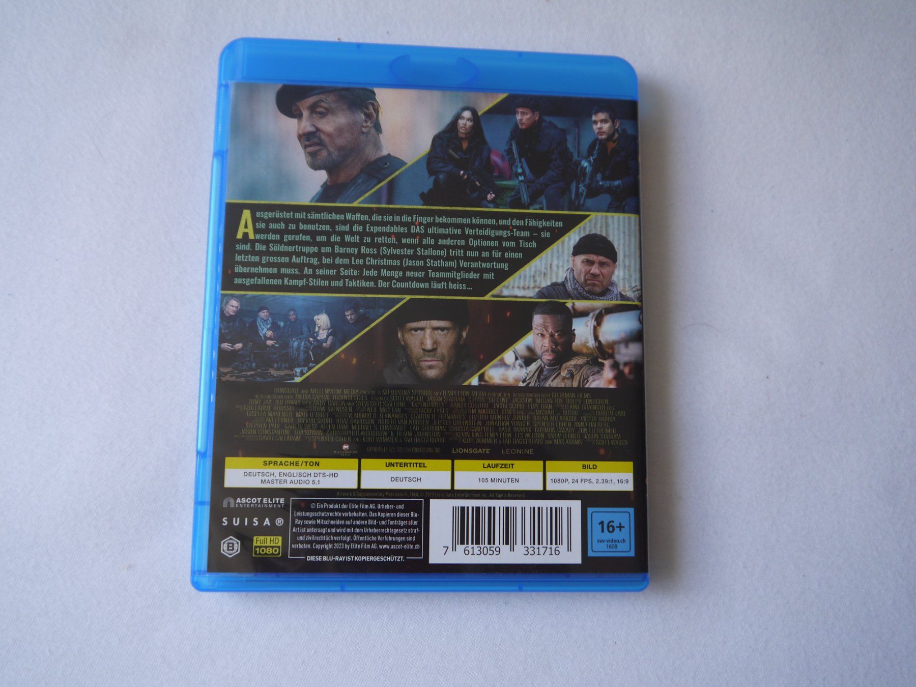 Tutti i DVDs: THE EXPENDABLES 4 - Silvester Stallone/Jason Statham – Usato da Hagendorn venduto da Blaf 1