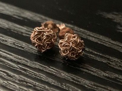 Orecchini pendenti & Orecchini a lobo: Ohrstecker, Silber rosévergoldet – Usato da Zürich venduto da Nora321 2
