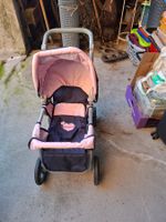 Puppenwagen My Little Princess pink blau gebraucht