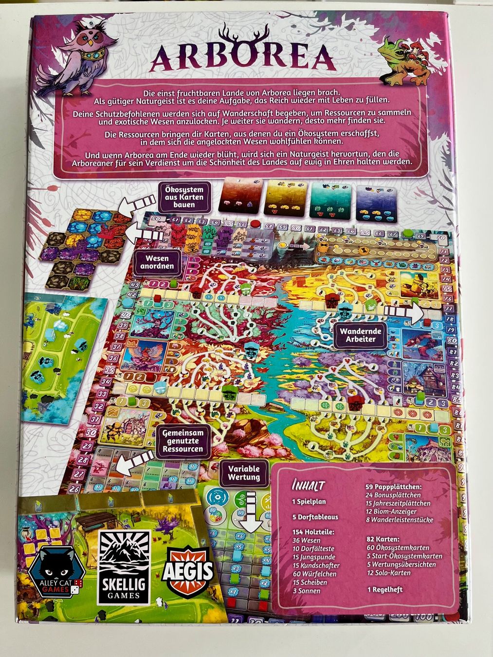 Jeux: Arborea - Brettspiel – D'occasion à Zürich par knubistar 2