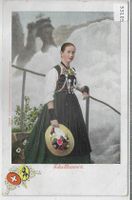 Schaffhausen - Tracht mit Rheinfall