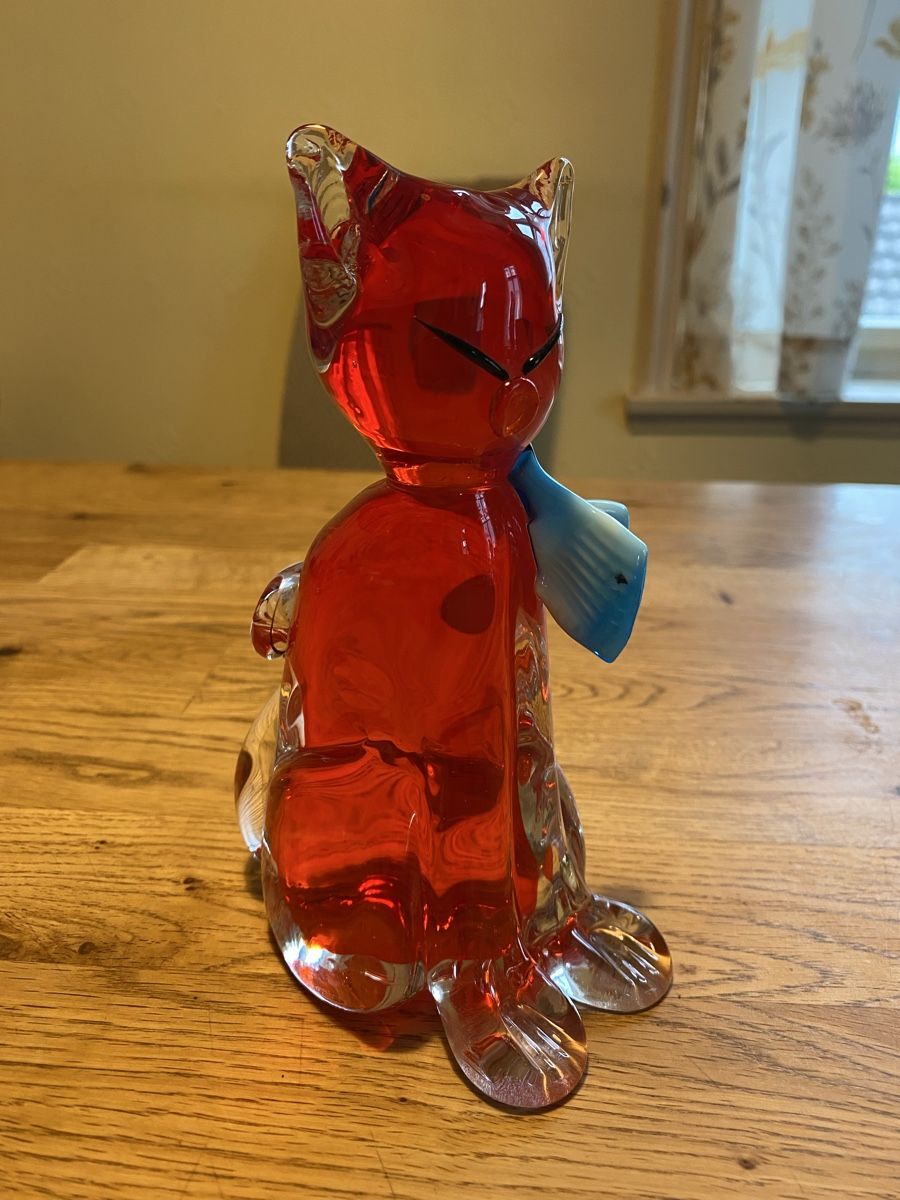 Murano Statuette: Murano Katze – Usato da Flawil venduto da Naphtali