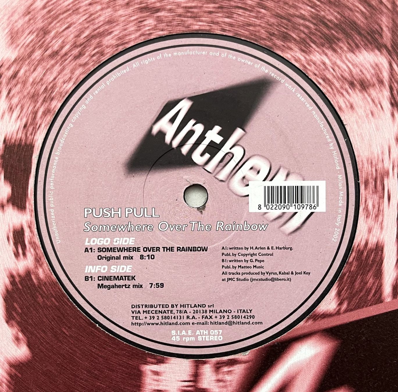 Dischi in vinile: Push Pull – Somewhere Over The Rainbow - Vinyl – Usato da Oftringen venduto da vuc_frq6 1