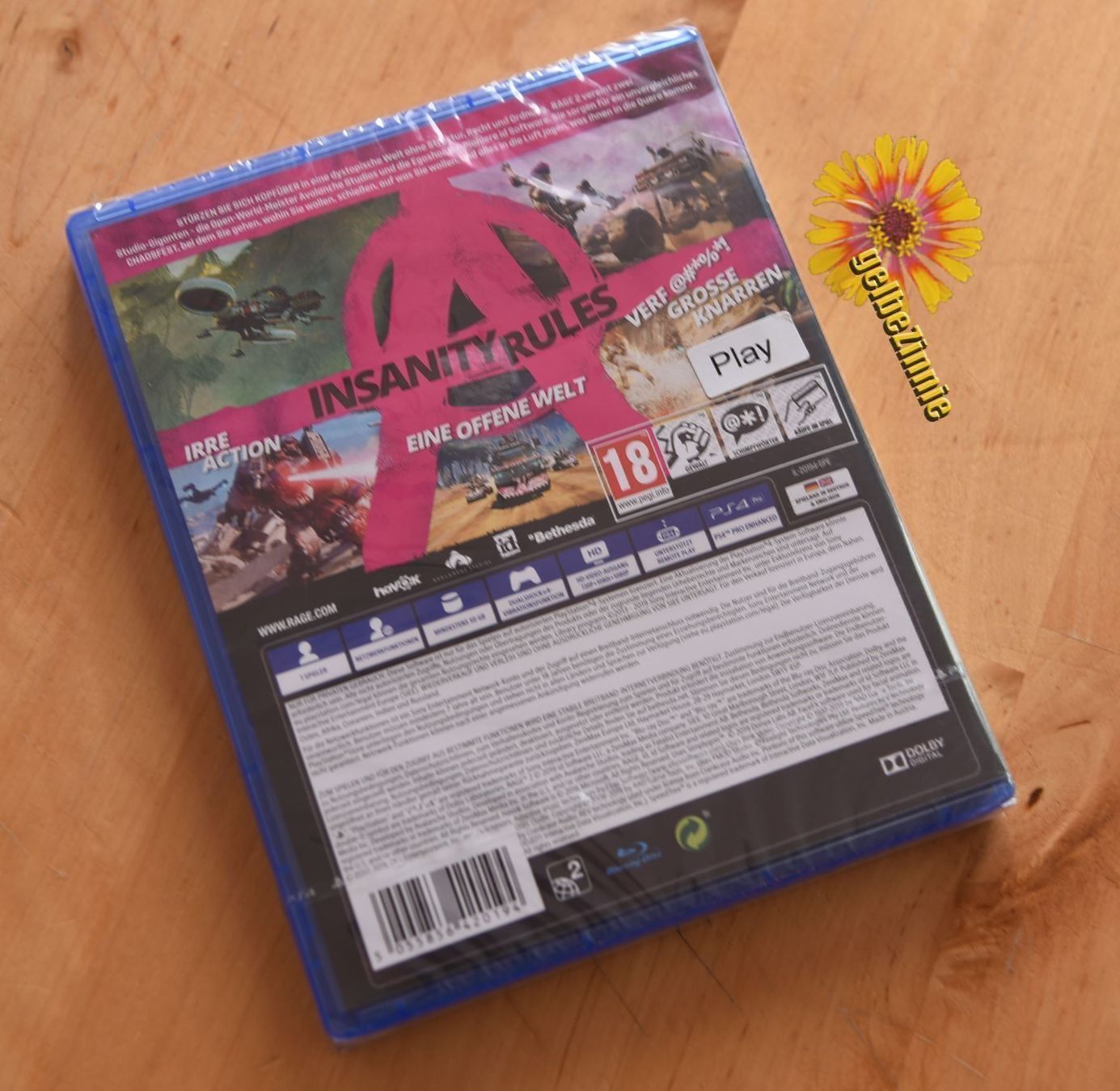 Giochi: RAGE 2 (NEU) PS4 – Nuovo e nell'imballaggio originale da Frenkendorf venduto da gelbeZinnie 1