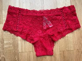 Victoria’s Secret Double Lace Up Cheeky Panty M NEW