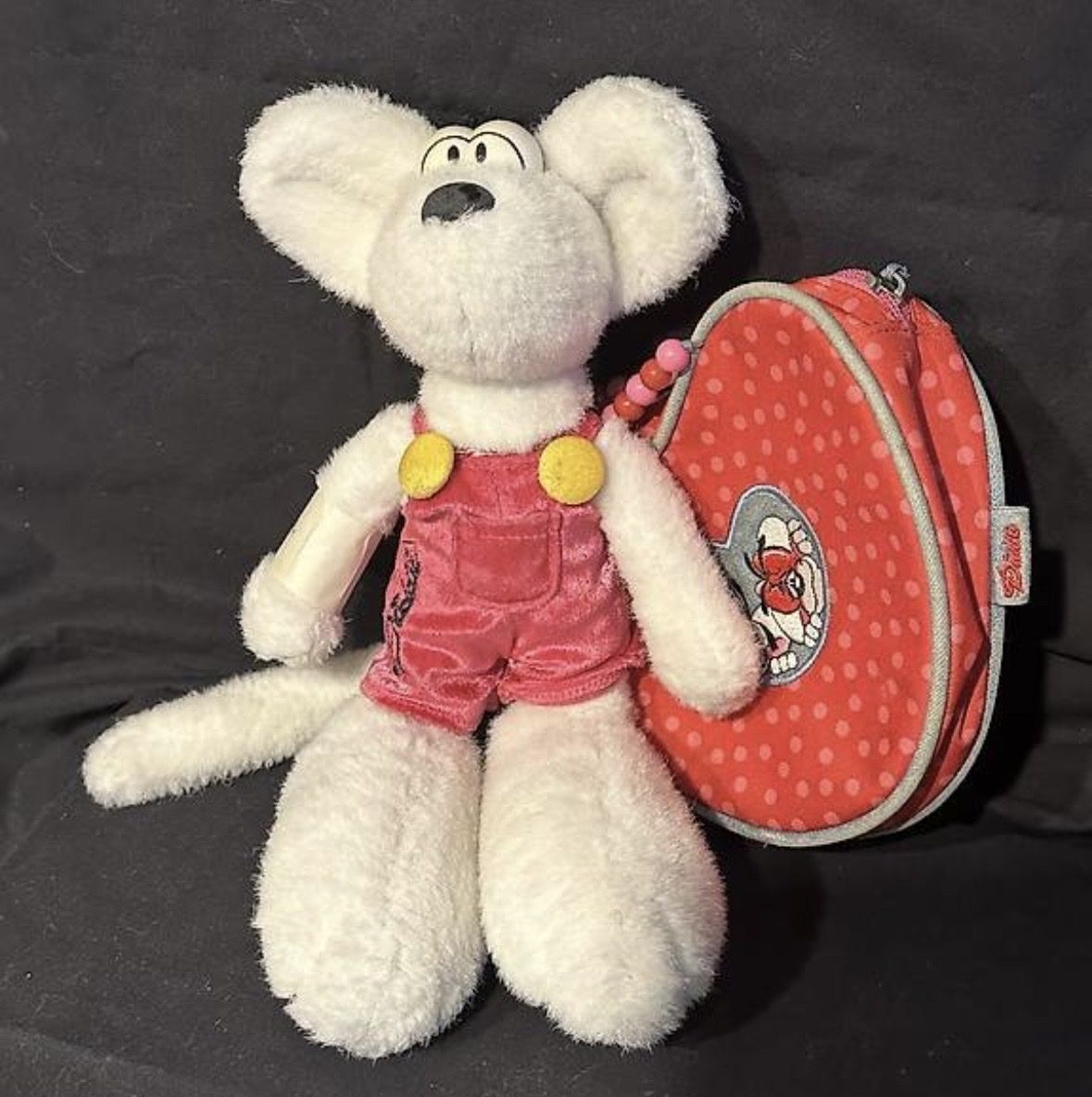 Statuette: Diddle Mouse Figur mit Herz-Tasche – Usato da Benglen venduto da sommer7613 2