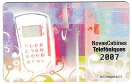 Telefonkarte Andorra Telefonkabinen