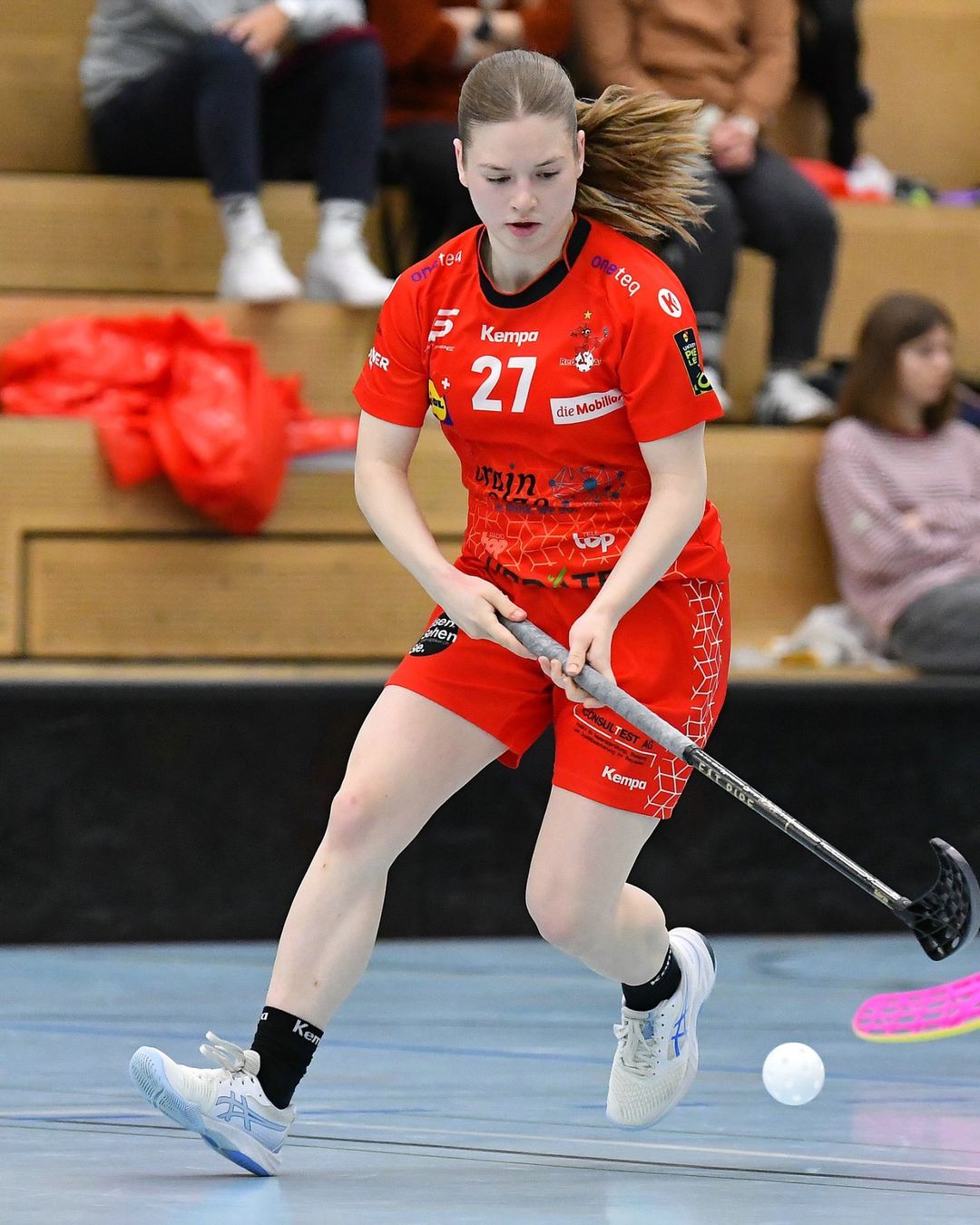 Canottiere & Pantaloni: Red Ants Matchshirt L-UPL #27 rot – Usato da Winterthur venduto da RedAnts