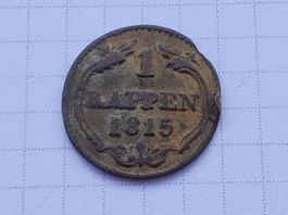 Schwyz, 1 Rappen 1815
