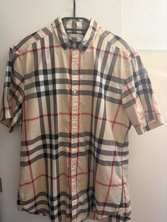 Burberry Hemd Kurzarm Nova Check XL Original