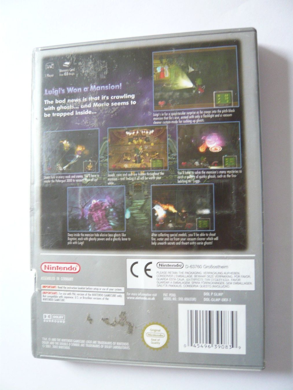 Nintendo Spiele: JEUX NINTENDO GAMECUBE LUIGI'S MANSION 2001 2002 – Gebraucht aus Echallens von  3