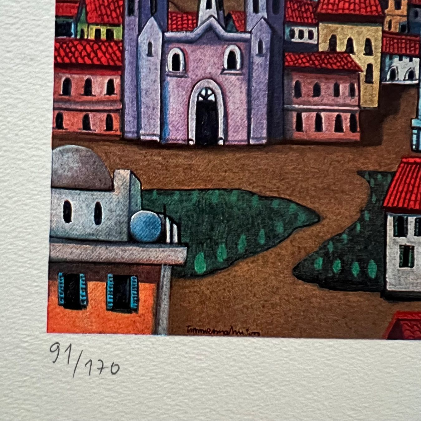 Grafica & Litografie: Timmermahn Lithographie 2000 91/170 – Usato da Bern venduto da Arteed 3