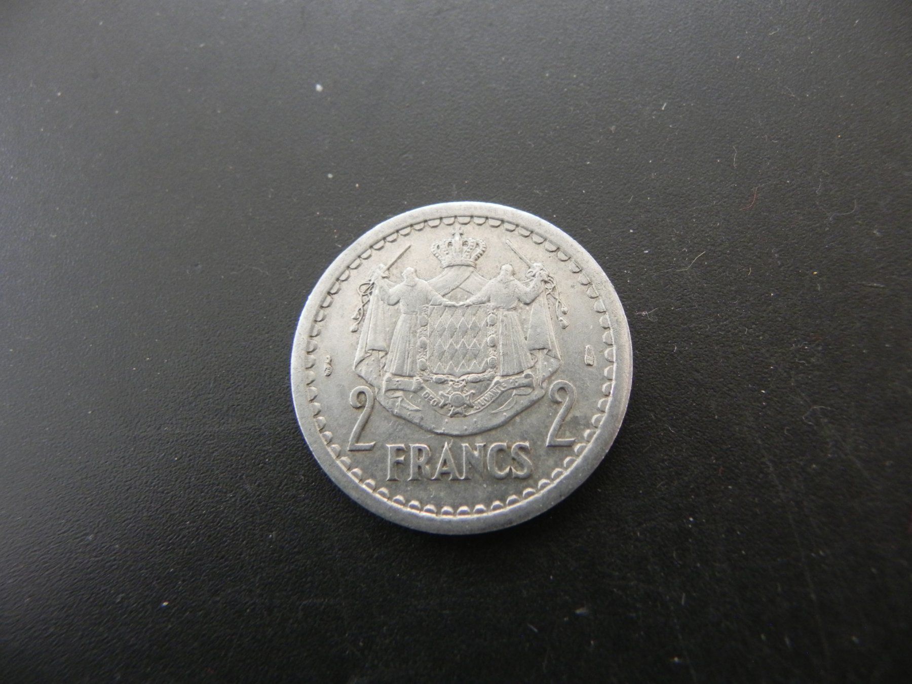 Tutti le monete: Monaco 2 Francs 1943 – Usato da Biel/Bienne venduto da Gogolozi