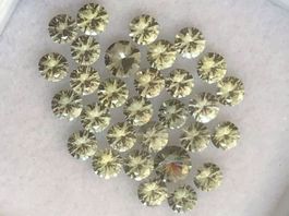 SAPHIRE  grün (N)=unbehandelt  /  2mm +  1 Pair 2.5mm