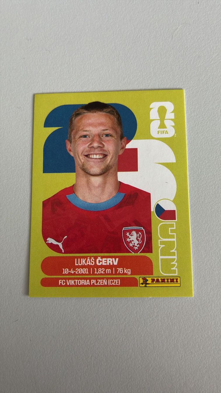 Panini Sammelbilder & Trading cards: Carte panini 2026 - CZE 11 – Neu (gemäss Beschreibung) aus La Neuveville von Ibo2300