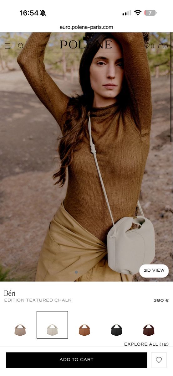 Polène Taschen für Damen: Handtasche Polène Béri Leder braun Zustand neu – Neu (gemäss Beschreibung) aus Winterthur von Vyv7 1
