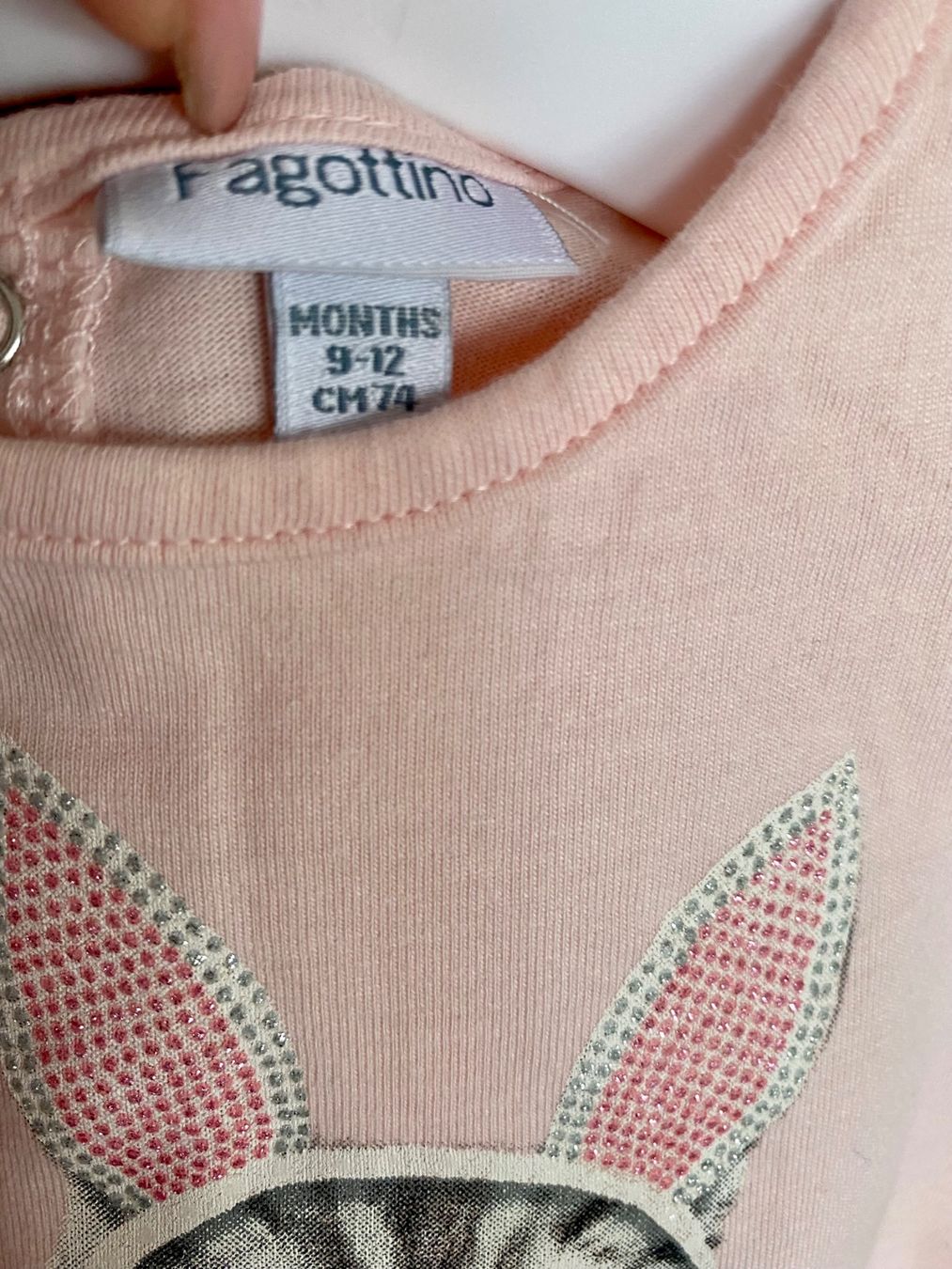 Maglioni & Felpe: TOP - Gr 74 Langarm Shirt Katze Strass – Usato da Rickenbach b. Wil venduto da sunneschii_ 8