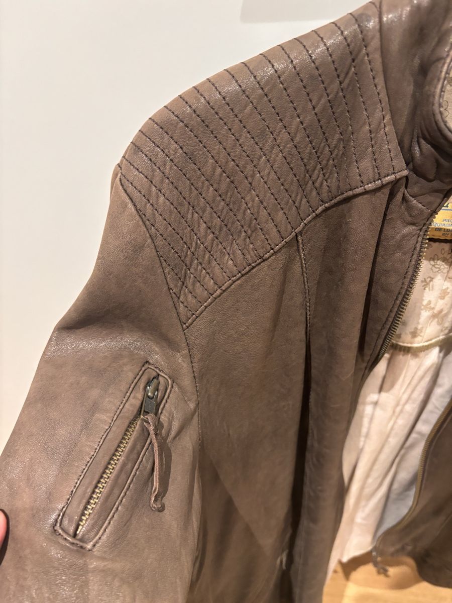 La Martina Vestes: LA MARTINA leather jacket brown size 5 – D'occasion à Derendingen par cc_229 1