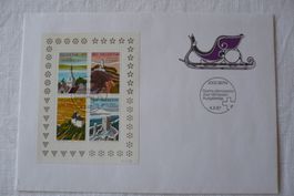 1987 FDC Block "200 J. Tourismus" SBK 757x