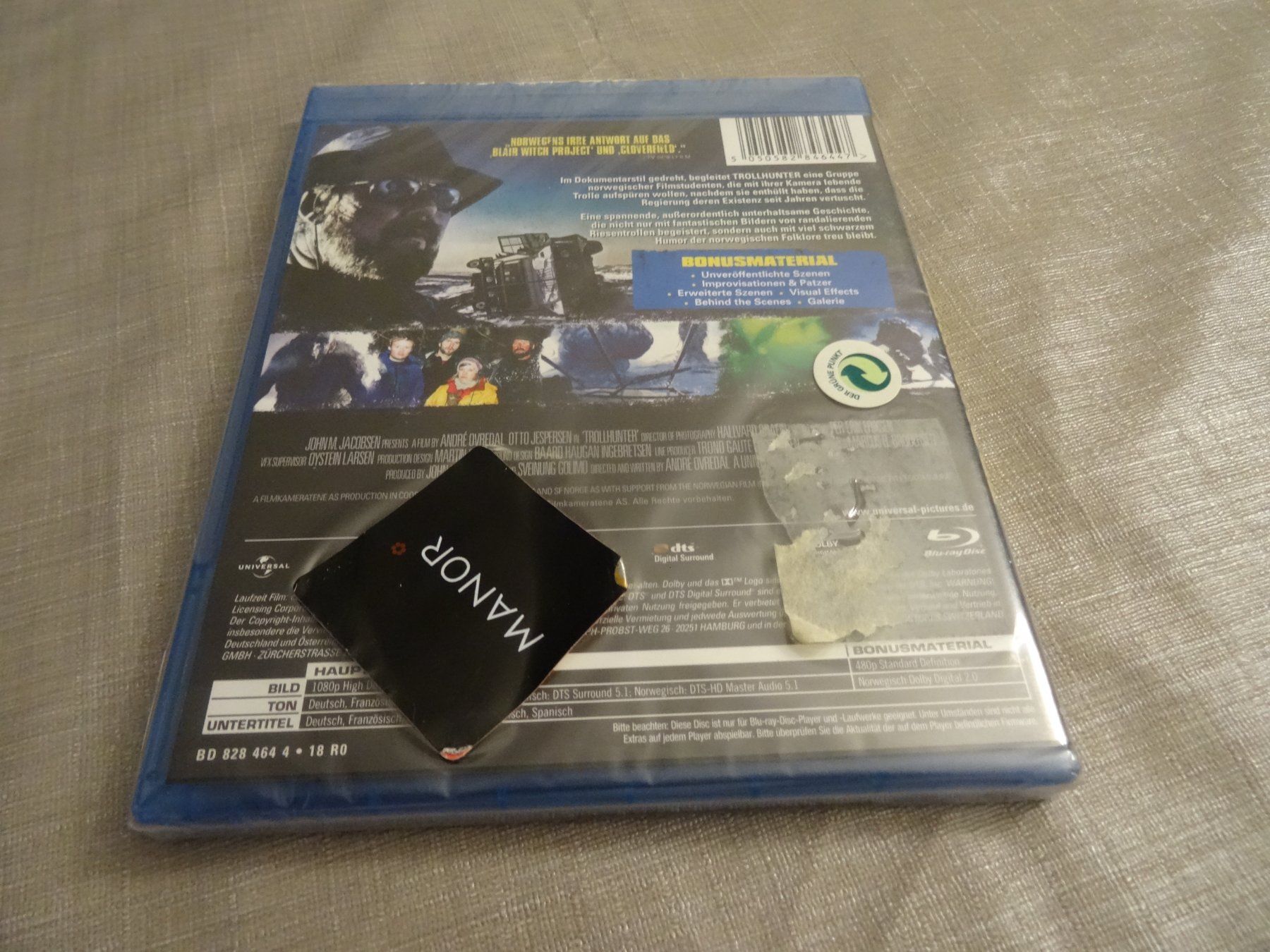 Tutti i DVDs: Troll Hunter Blu-ray - Neu und Originalverpackt! – Nuovo e nell'imballaggio originale da Olten venduto da Disc-Verkauf 1