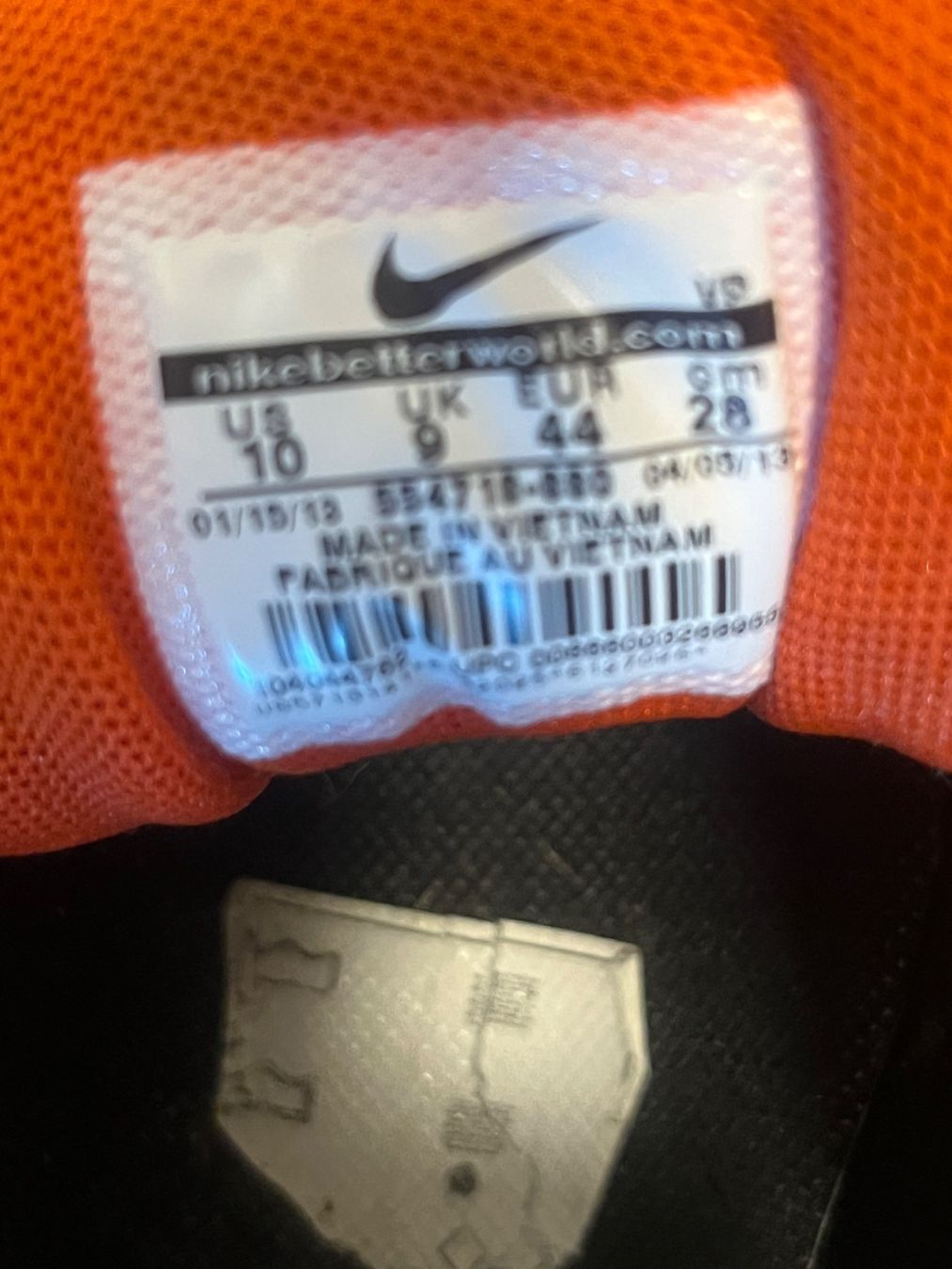 Scarpe da uomo: Sneaker Nike Air Max 1 EM Sunset Grösse 44 – Usato da Hinterkappelen venduto da Kim1992 4