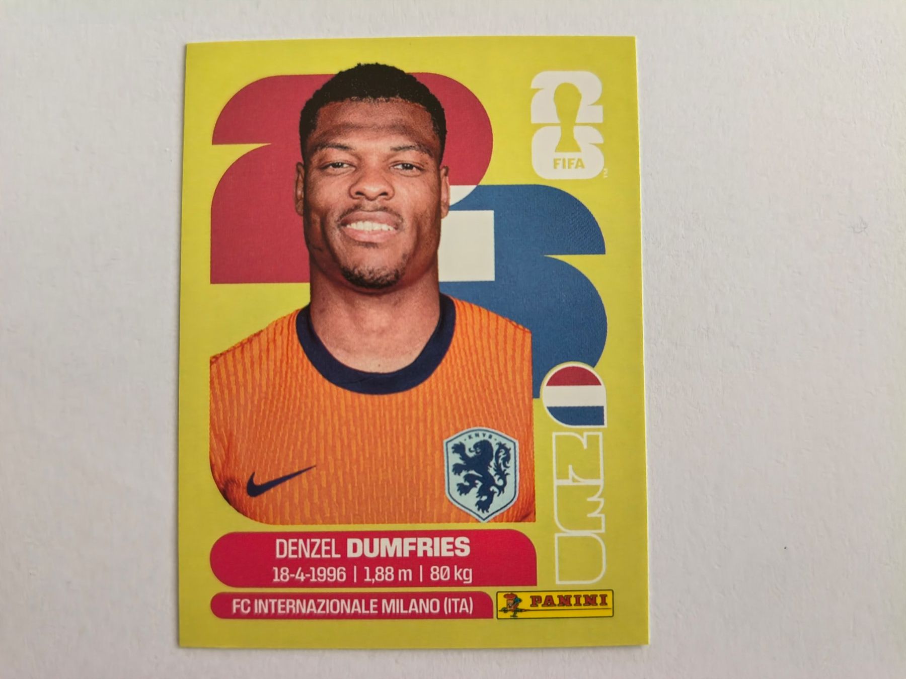 Panini Carte collezionabili: W Cup 2026 Hollande N°6 Dumfries – Nuovo (secondo la descrizione) da Fontainemelon venduto da cathare67