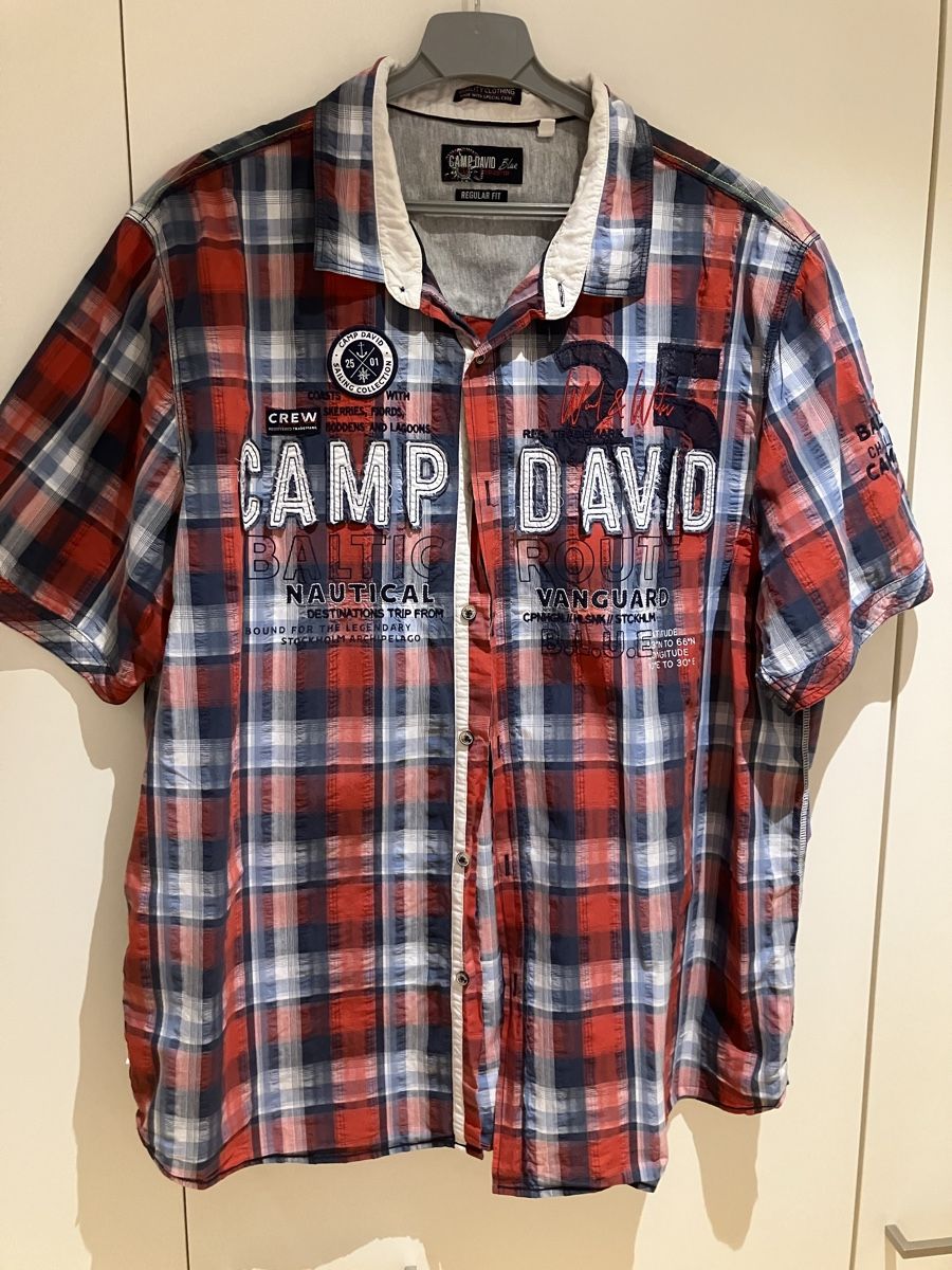 Camp David Camicie: Camp David Regular Fit Hemd 3XL – Nuovo (secondo la descrizione) da Flums venduto da mya_2lh9