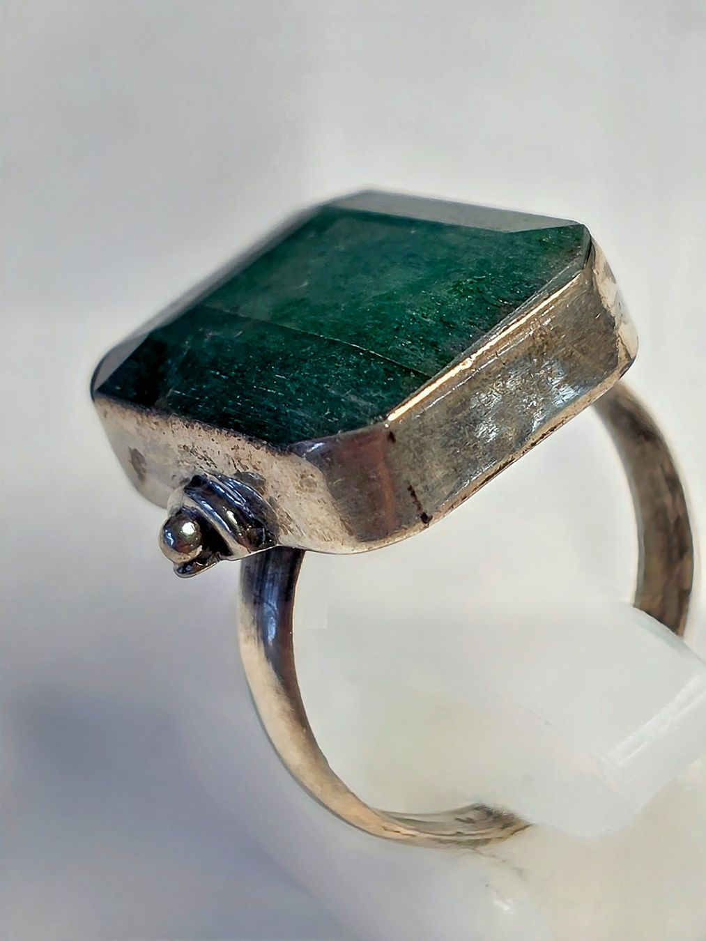 Ringe: Smaragd Fingerring Silber – Neu (gemäss Beschreibung) aus Zürich von Benedikt21 7