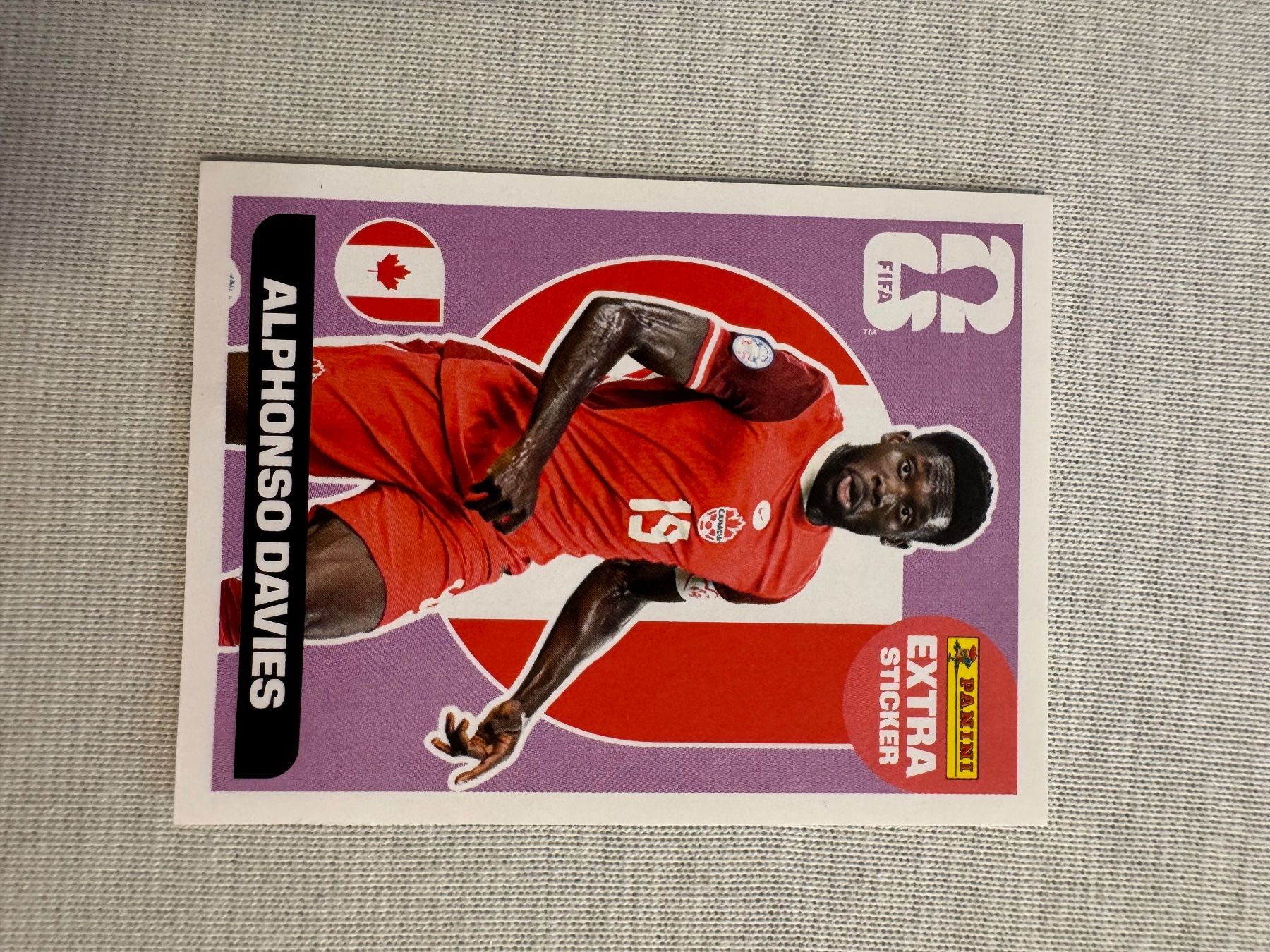 Panini Carte collezionabili: Panini Extra Sticker WM 2026 Alphonso Davies – Nuovo (secondo la descrizione) da Sissach venduto da derfun
