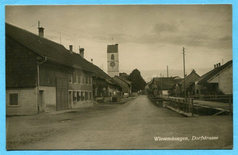 Cartoline postali: Wiesendangen - Dorfstrasse – Nuovo (secondo la descrizione) da Opfikon venduto da Prophila