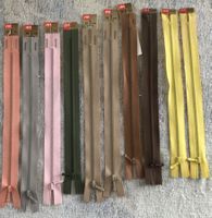 10 STÜCK RIRI REISSVERSCHLÜSSE ALLE 20CM UND NEU