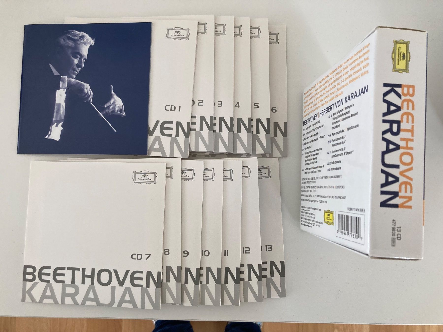 CD: Beethoven - Karajan 13 CDs – Usato da Münchenbuchsee venduto da isa_sdr5 2