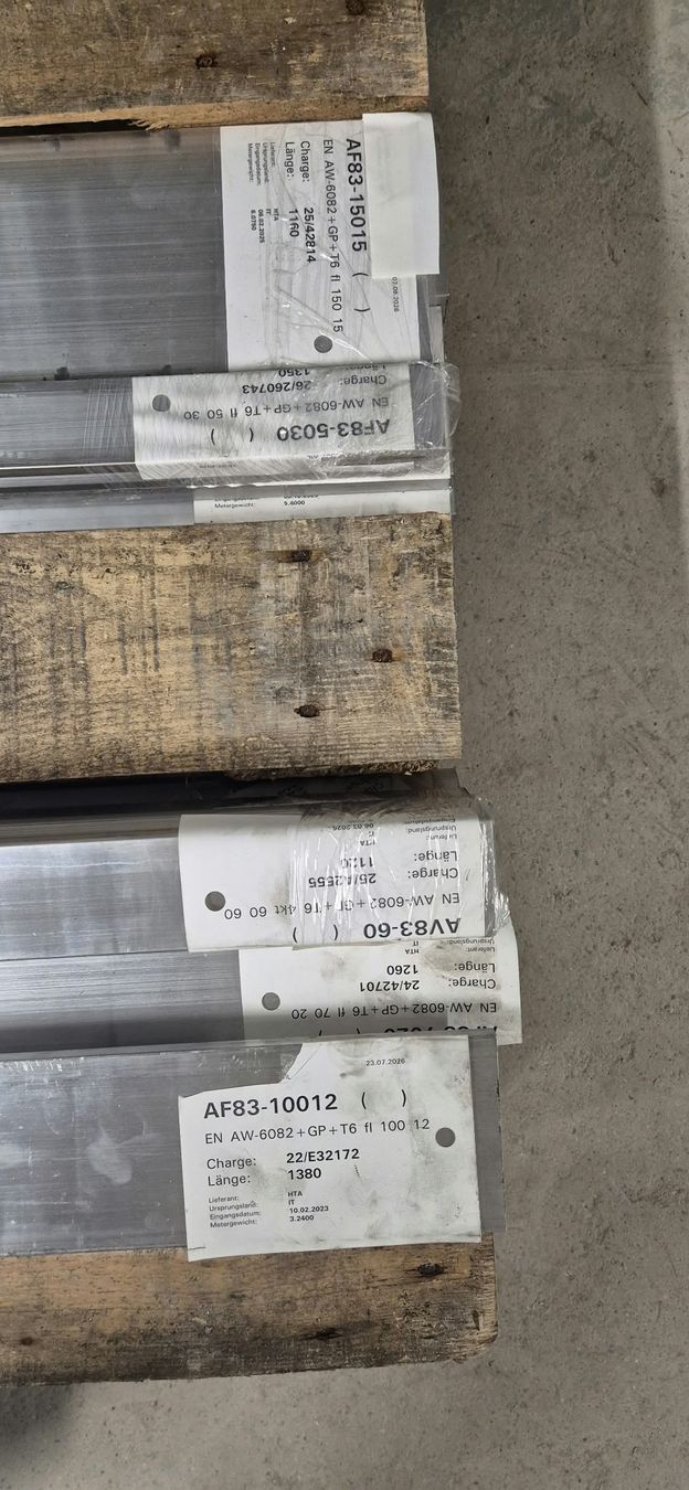 Tutti gli attrezzi: Rohmaterial Aluminium – Usato da Zürich venduto da Unameka 4
