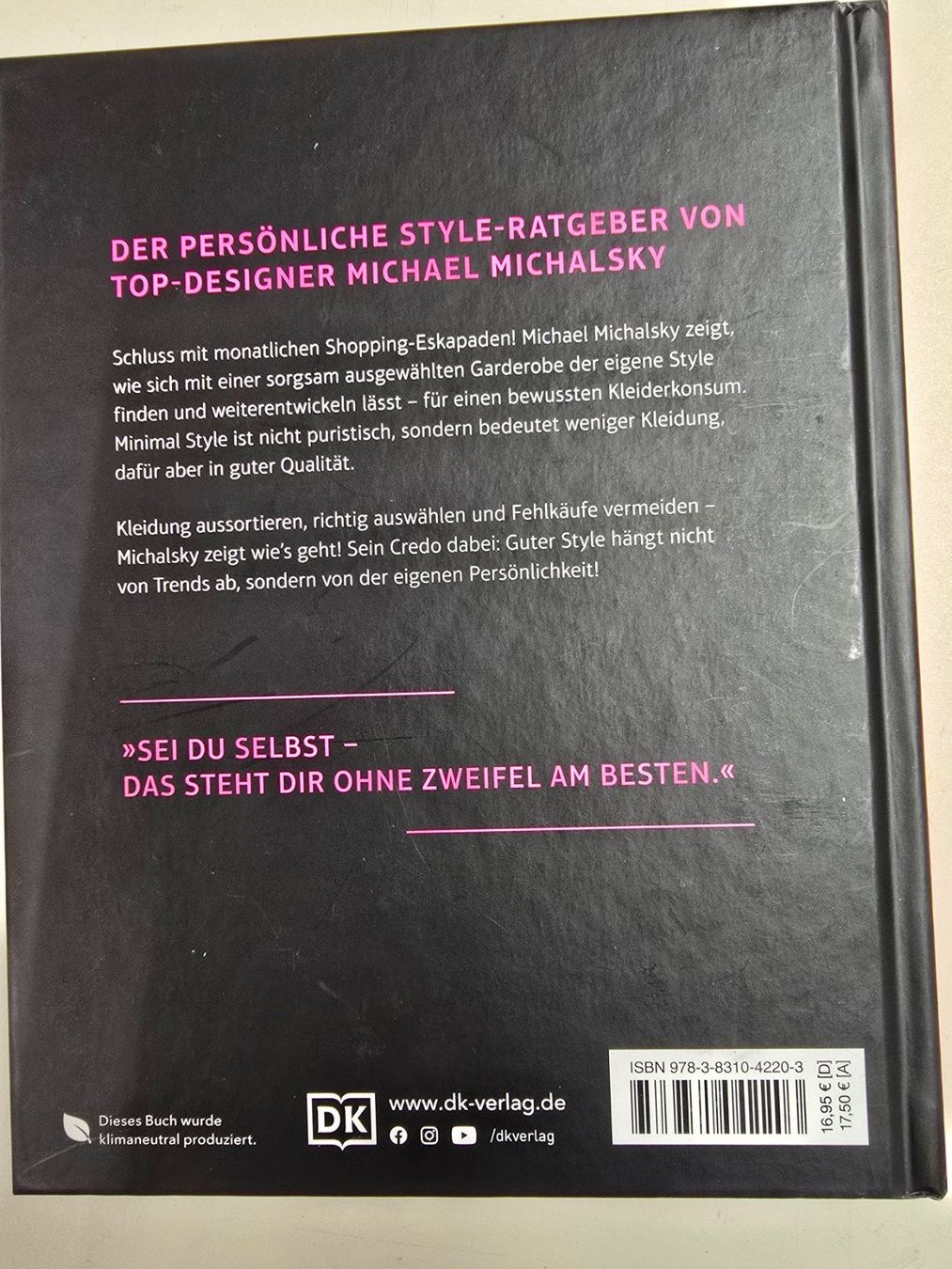 Libri: Minimal Style - Michael Michalsky - Ratgeber – Nuovo (secondo la descrizione) da Hinterforst venduto da Jamila8 1