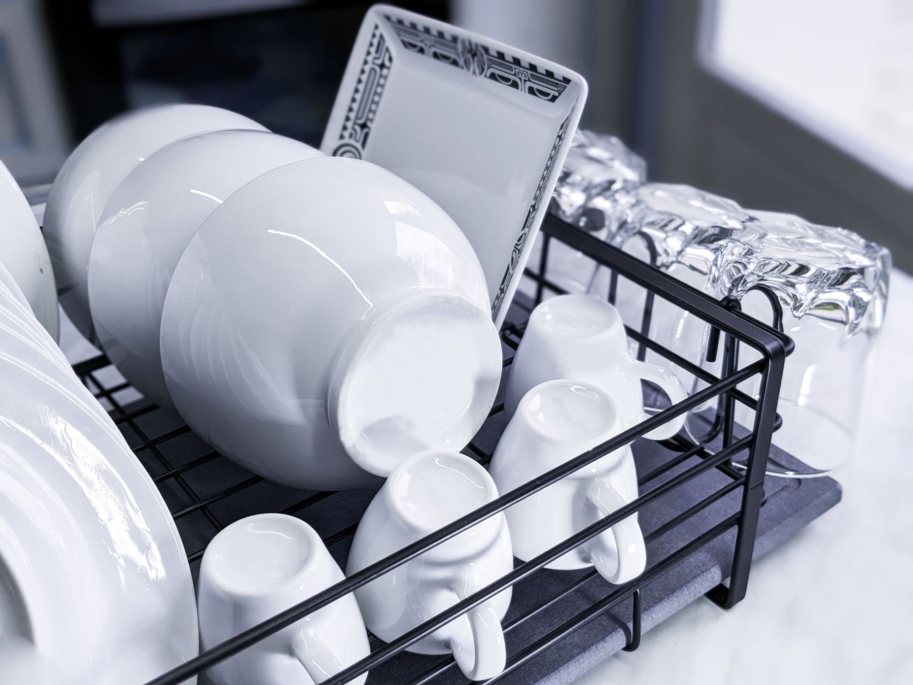 Elettrodomestici da cucina: Framma Geschirrabtropfgestell schwarz Kieselgur – Nuovo e nell'imballaggio originale da Dietlikon venduto da Salesmax 4