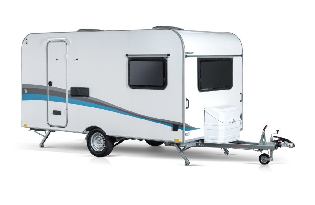 Rimorchi: Niewiadow Wohnwagen LAZUR – Nuovo e nell'imballaggio originale da Melchnau venduto da LUPUS-Offroad