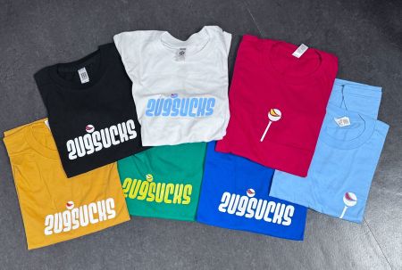 rund 40 Tshirts, Zugsucks, versch. Farben, Grössen, Kult
