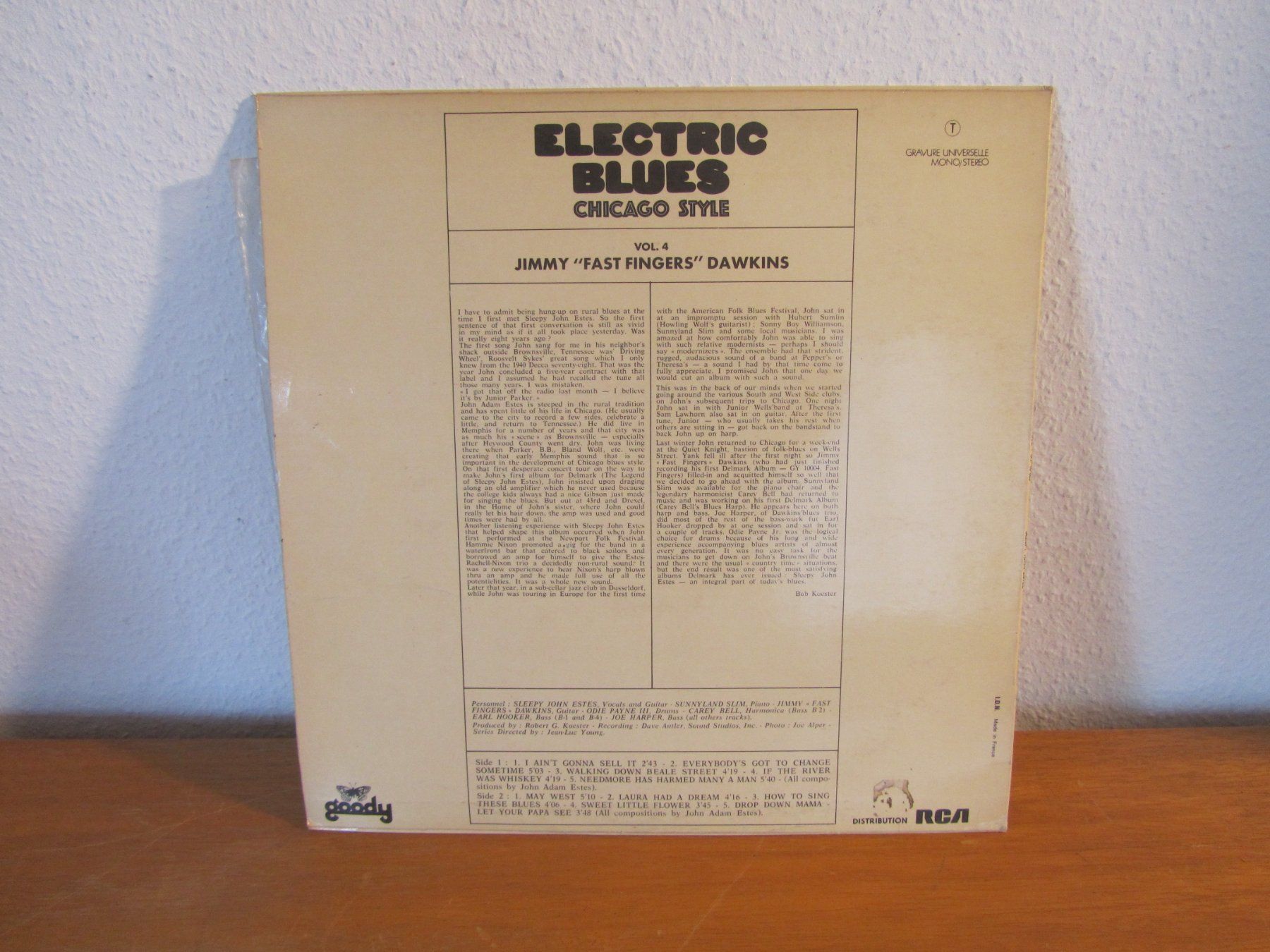 Dischi in vinile: ELECTRIC BLUES - CHICAGO STYLE - VOL. 3 – Usato da Seengen venduto da mikelele 1